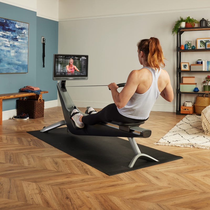 Hydrow Under Machine Mat for Exercise Equipment, Non-Slip Exercise Mat for Stability and Floor Protection, Suitable for Rowing Machine, Treadmill, Bike and Home Workout (3'L x 7.5'W X 0.125' Thick) - Image 5